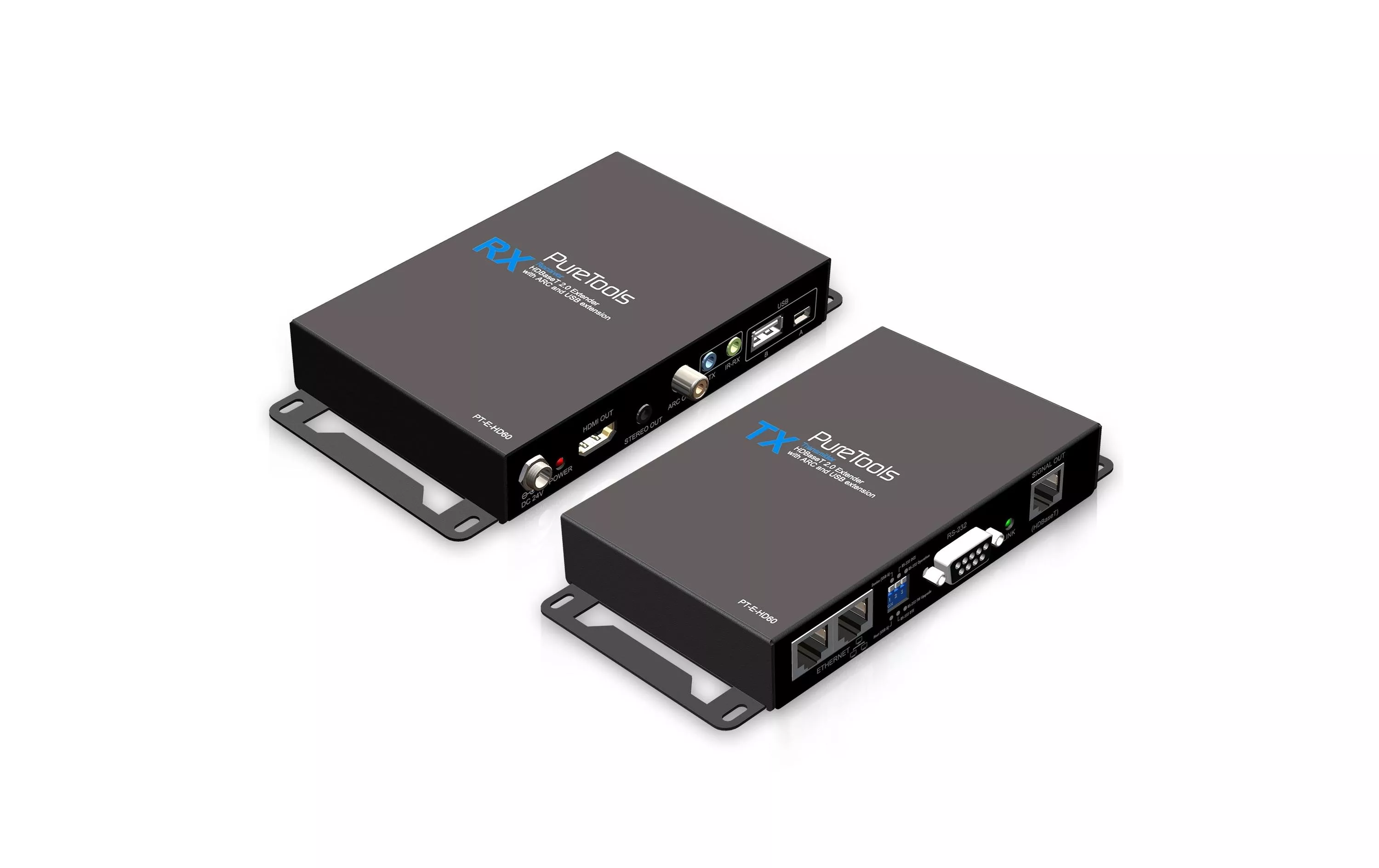 Estensore HDMI PureTools PT-E-HD60 HDMI HDBaseT Set