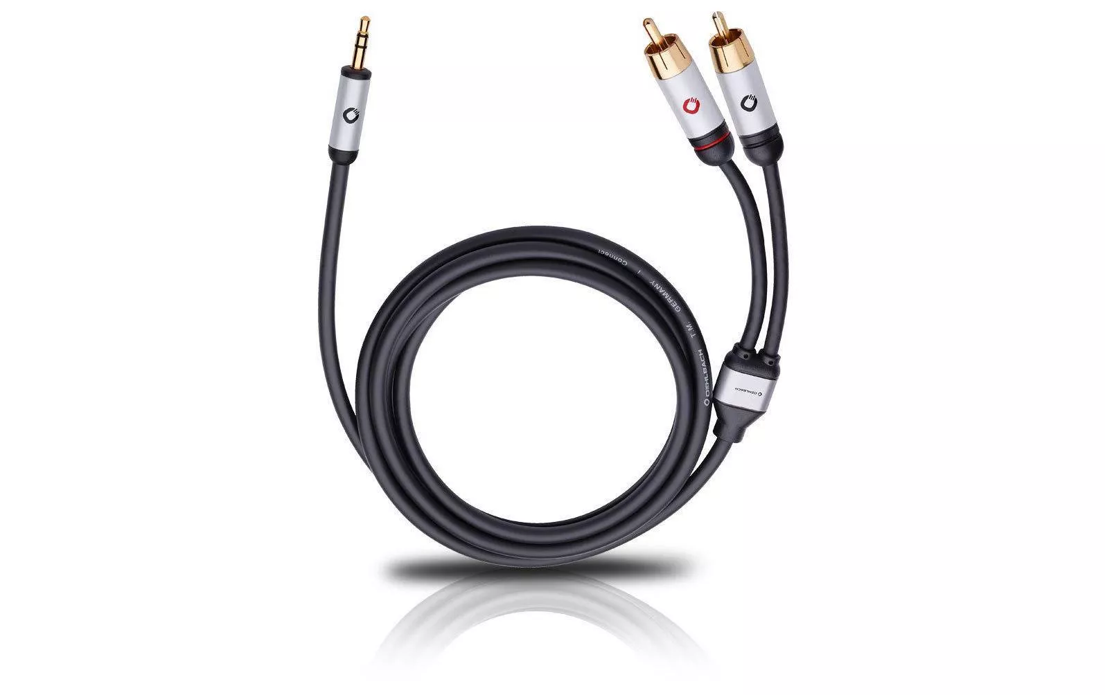 Audio-Kabel 3.5 mm Klinke - Cinch 1.5 m