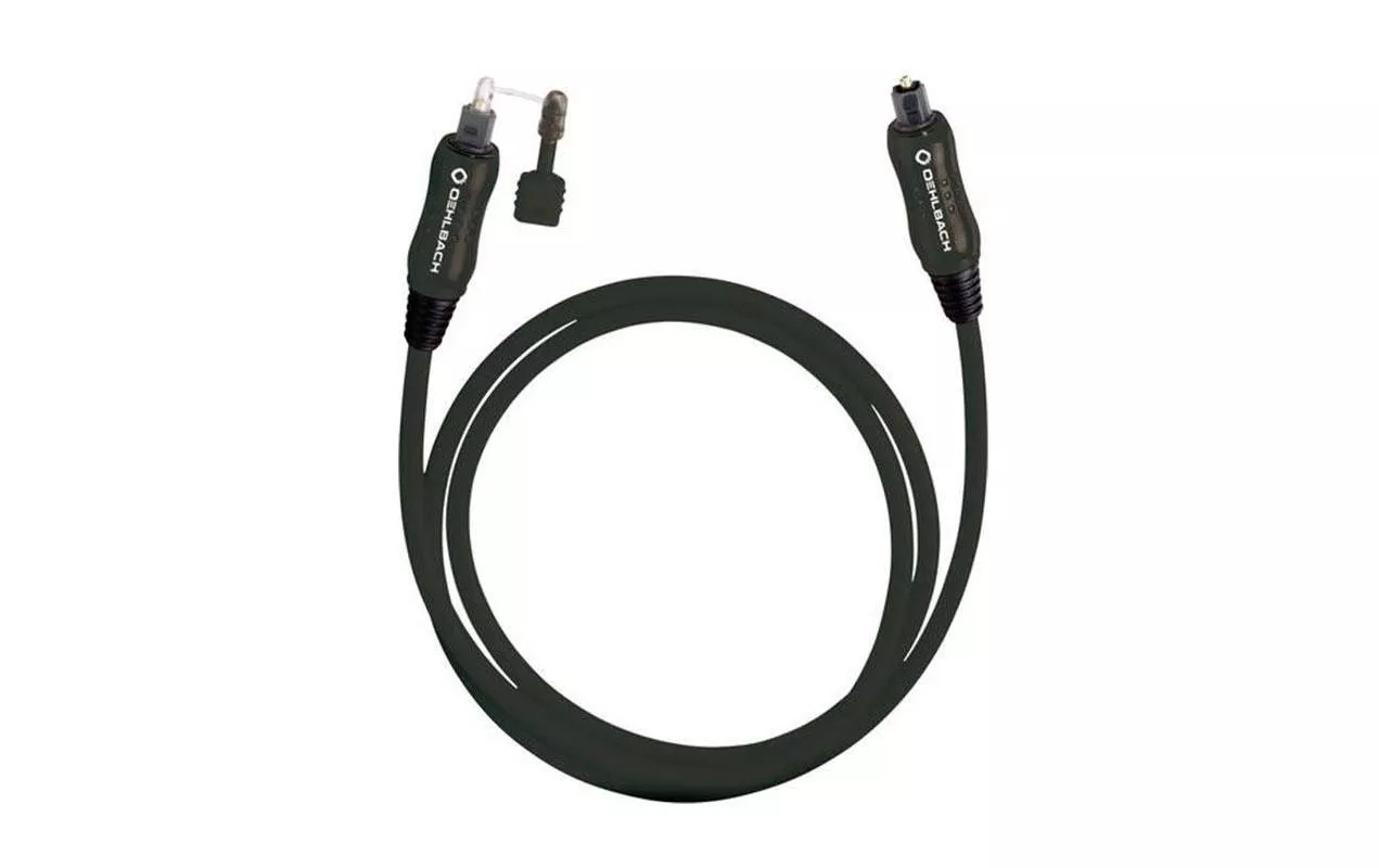 Câble audio Opto Star Black Toslink - Toslink 0.5 m