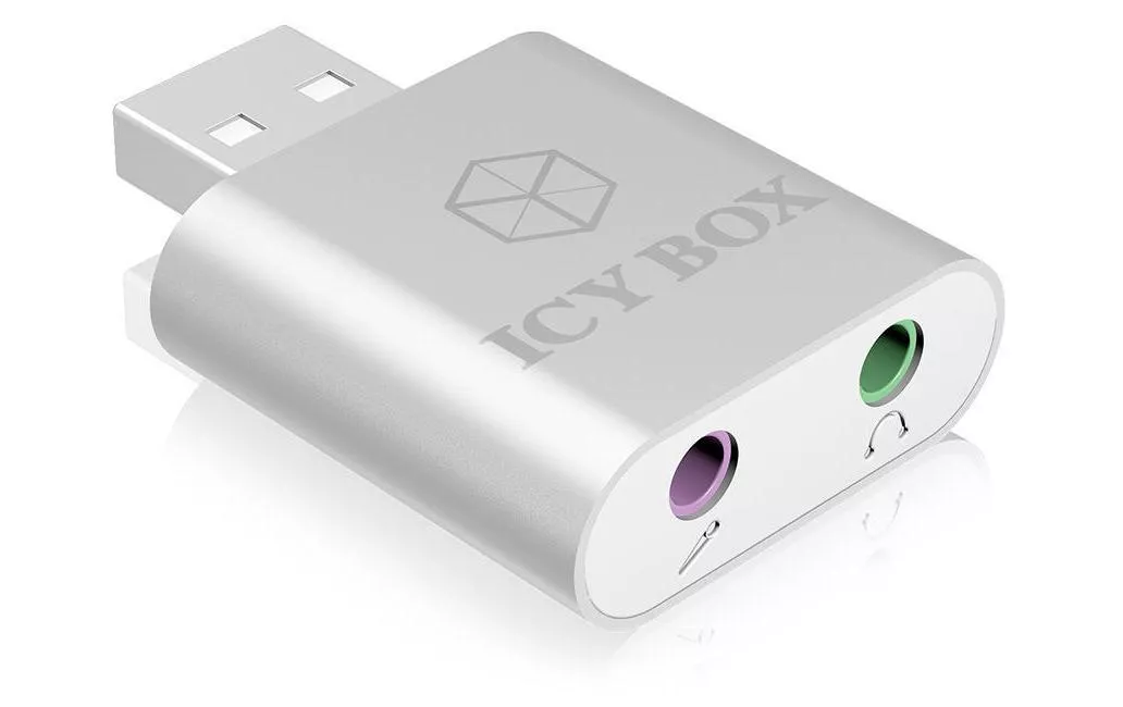 ICY BOX Adattatore scheda audio IB-AC527 USB 2.0