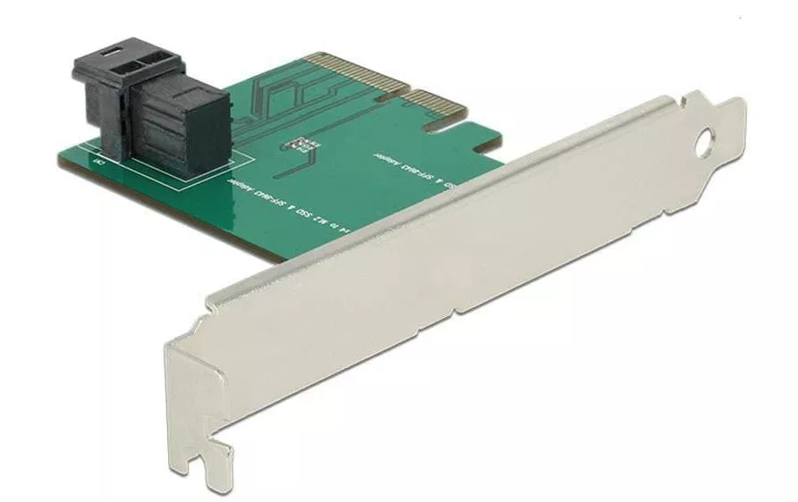 Host Bus Adapter Controller PCI-ex4 - U.2 Bracket FH