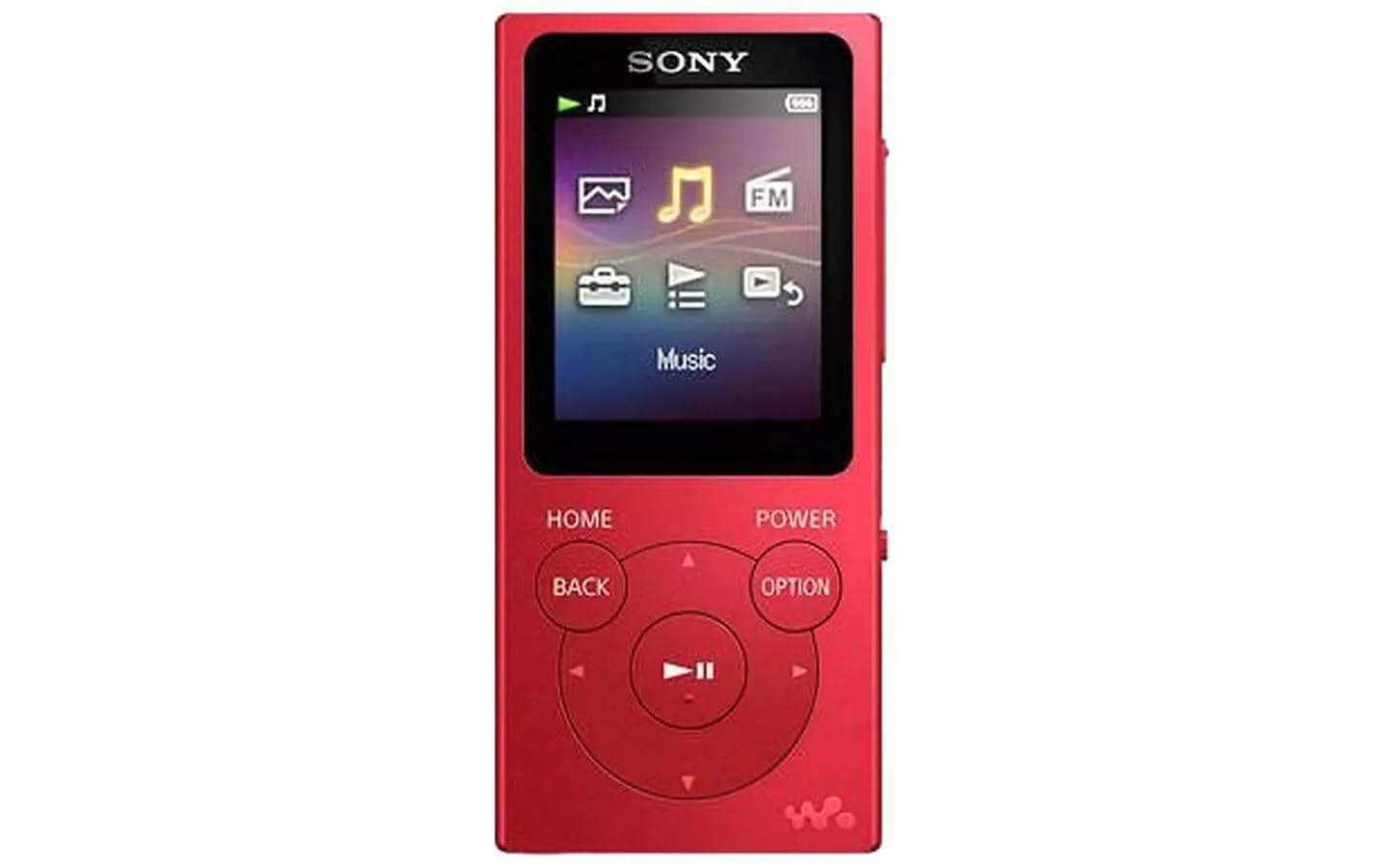 Lettore MP3 Sony Walkman NW-E394R Rosso