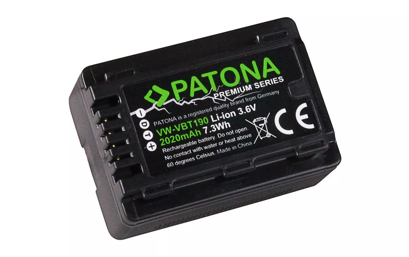 Batteria per macchina fotografica digitale Patona Premium VBT190