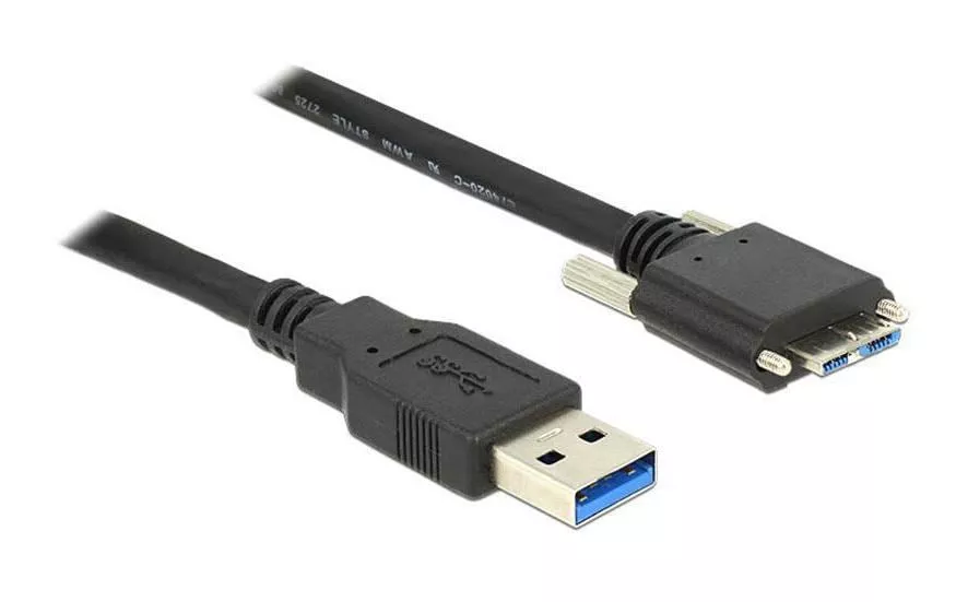 Cavo Delock USB 3.0 avvitabile USB A - Micro-USB B 3 m