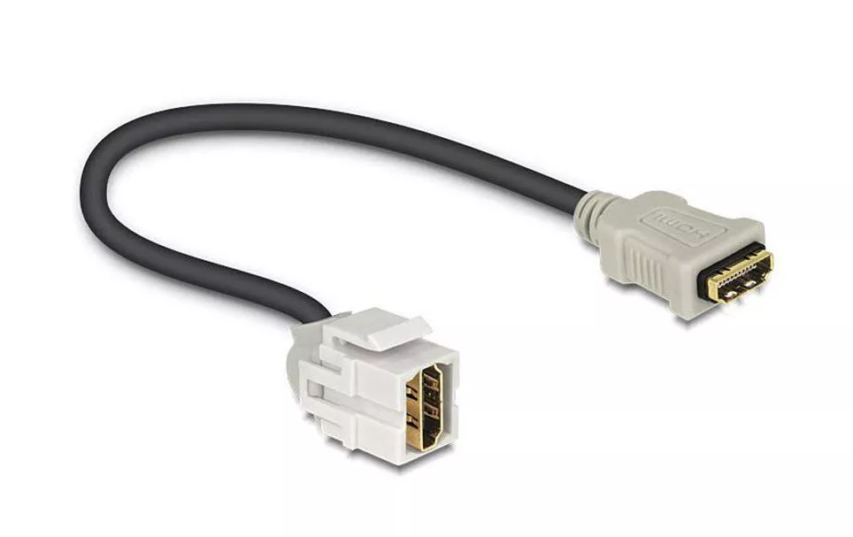 Câble HDMI type A 250° coudé
