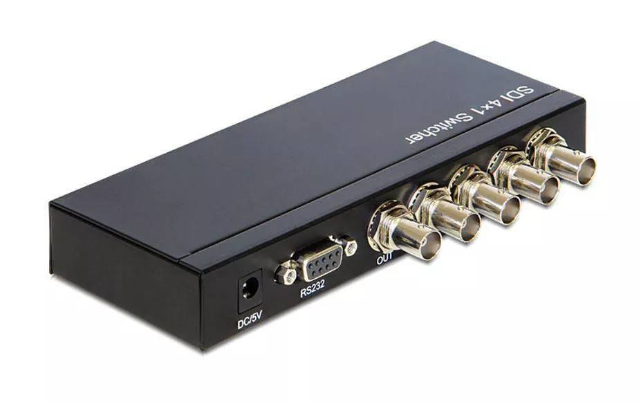 Switchbox 3GI-SDI, 4 Port, 4 in - 1 out