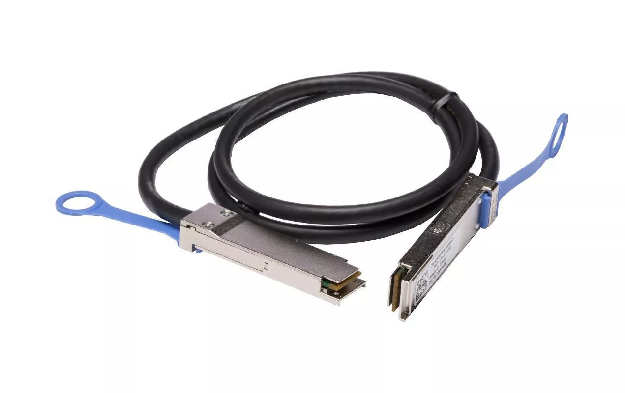 Câble direct attach 470-AAVR QSFP+/QSFP+ 1 m