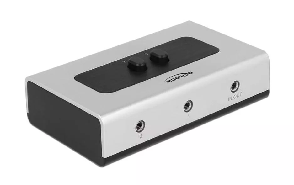 Switchbox 2 Port 3.5mm Klinke, manuel