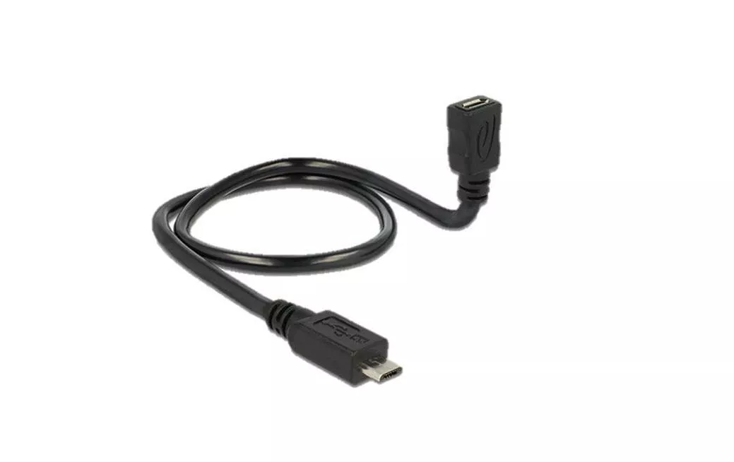 Cavo Delock USB OTG ShapeCable Micro-USB B - Micro-USB B 0,5 m