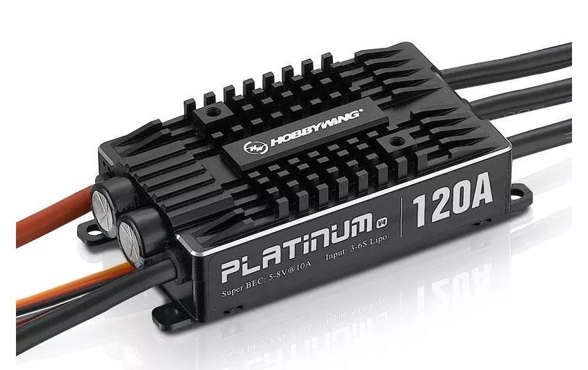 Régulateur Platinum Pro 120A V4 3-6S BEC 10A
