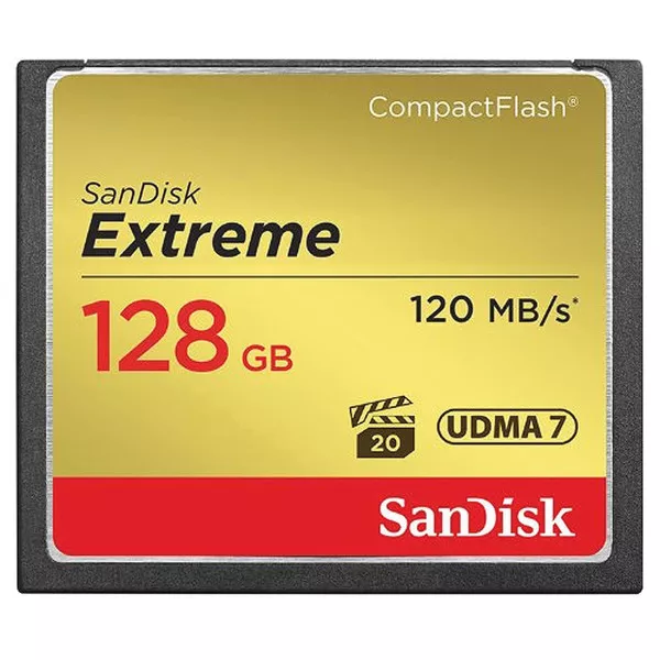 Compact Flash Extreme 128GB - 120 MB/s