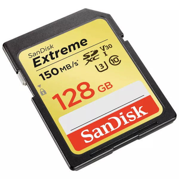 Extreme SDXC 128GB - 150MB/s, U3, UHS-I