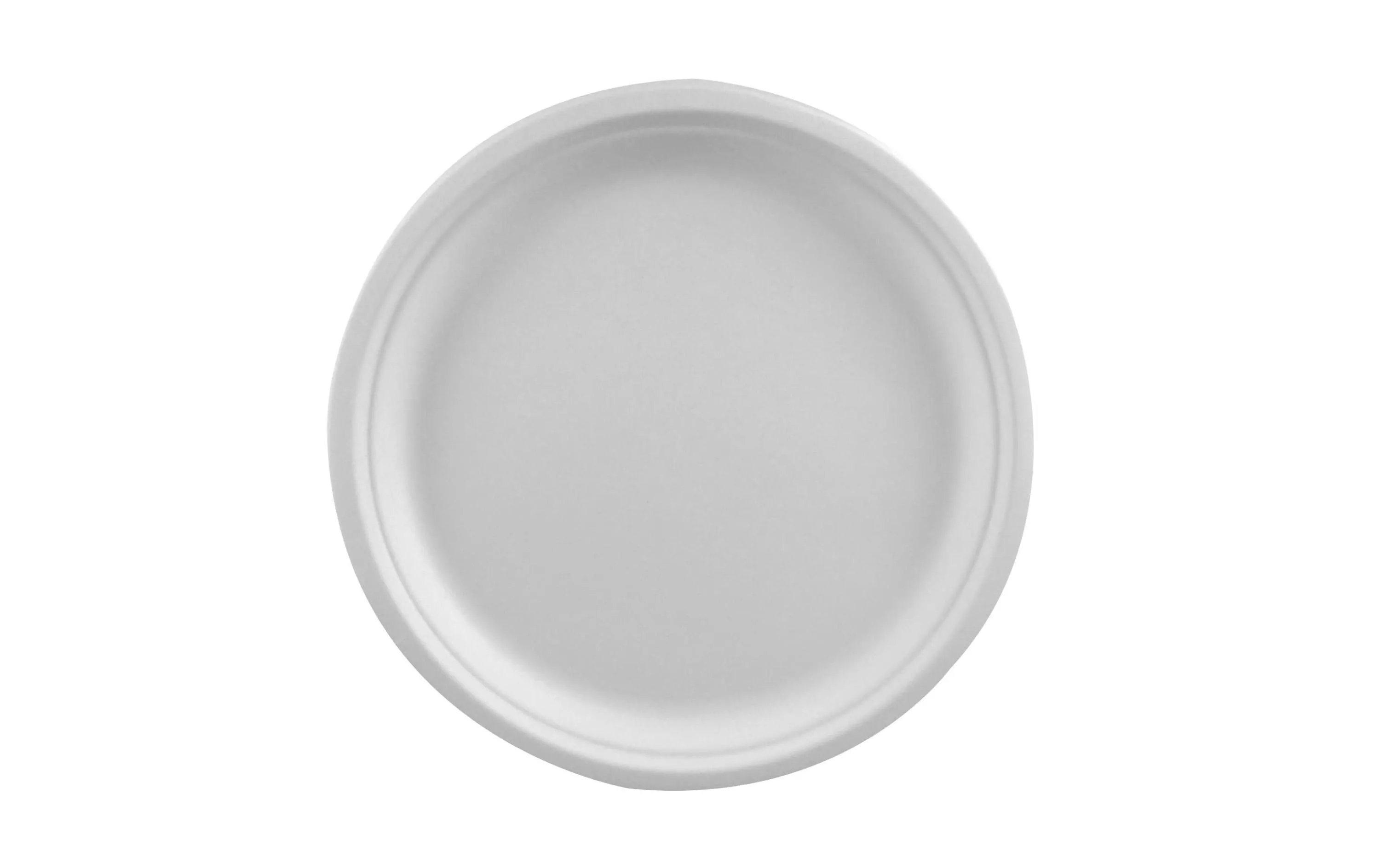 Assiettes jetables Pure 26 cm, 12 Pièce/s, Blanc