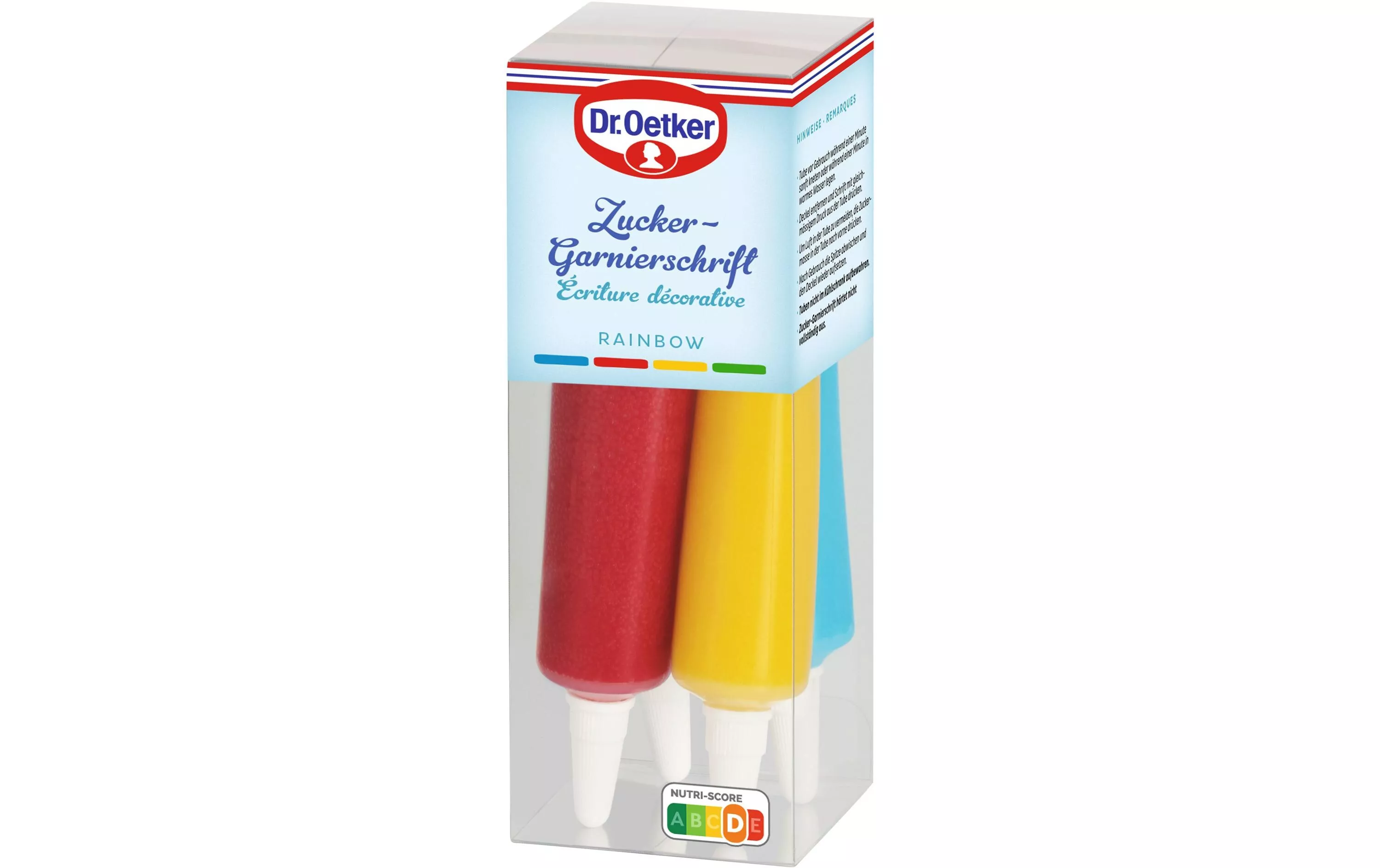 Crayons alimentaires Rainbow Rouge/Jaune/Vert/Bleu