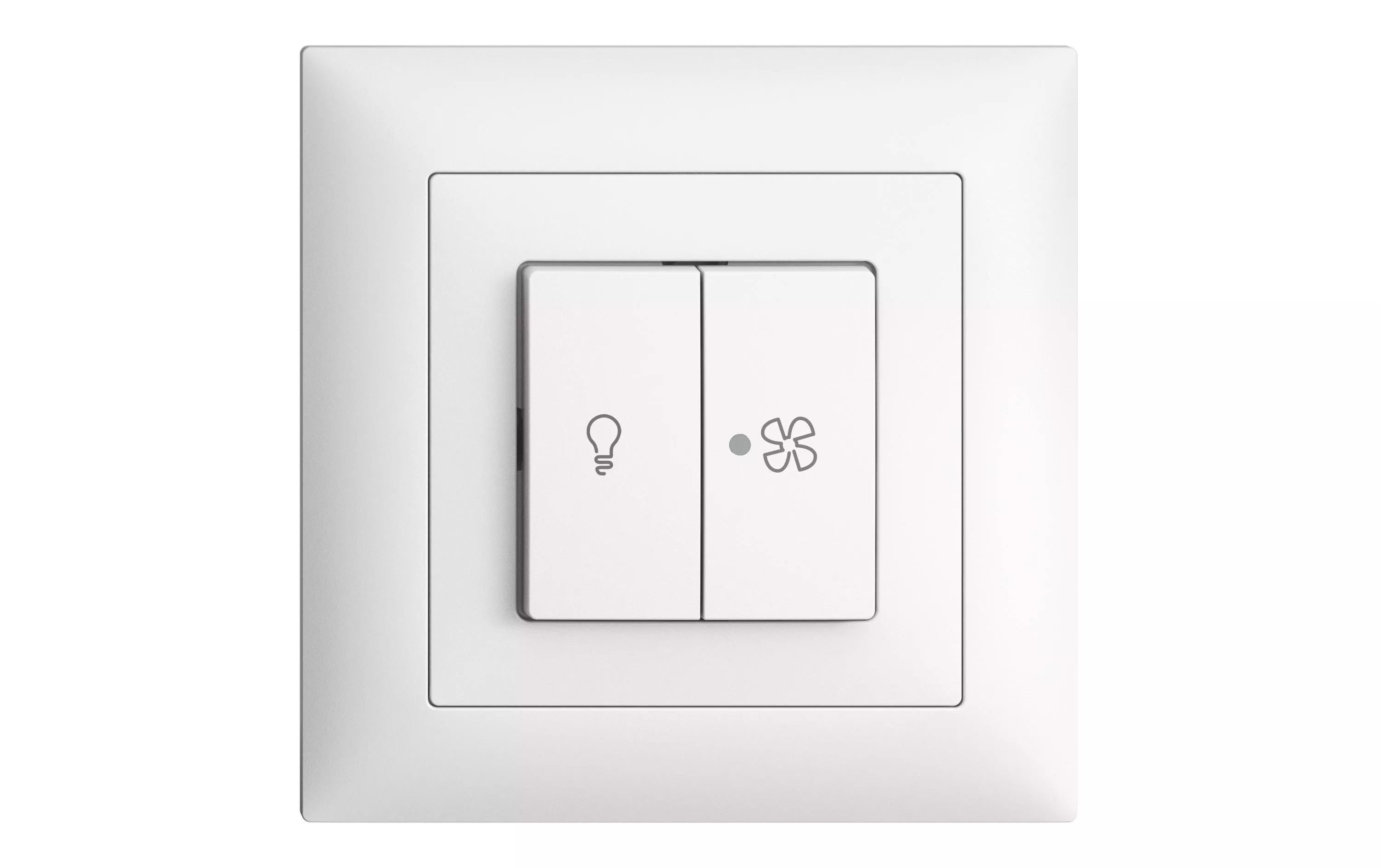 UP-Schalter für Lampe und Ventilator