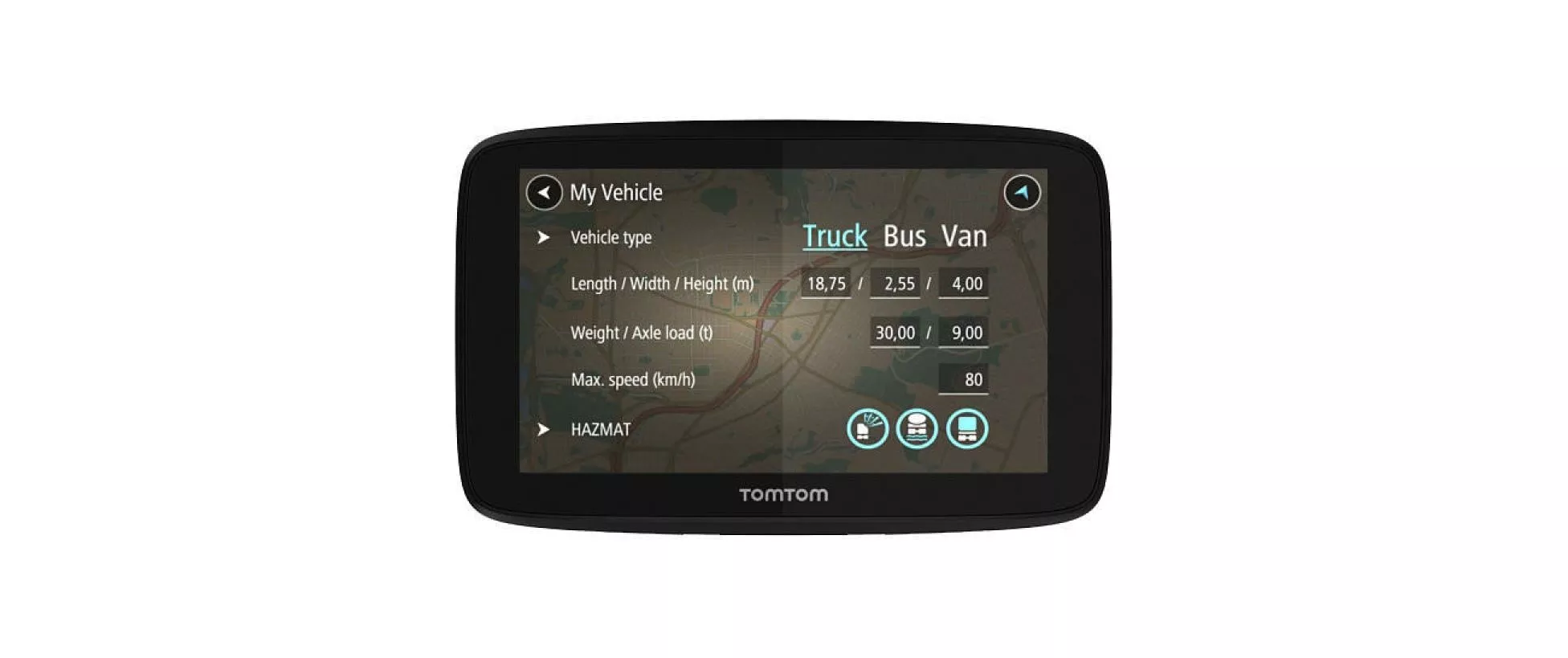 GPS TOMTOM Go Professional 520