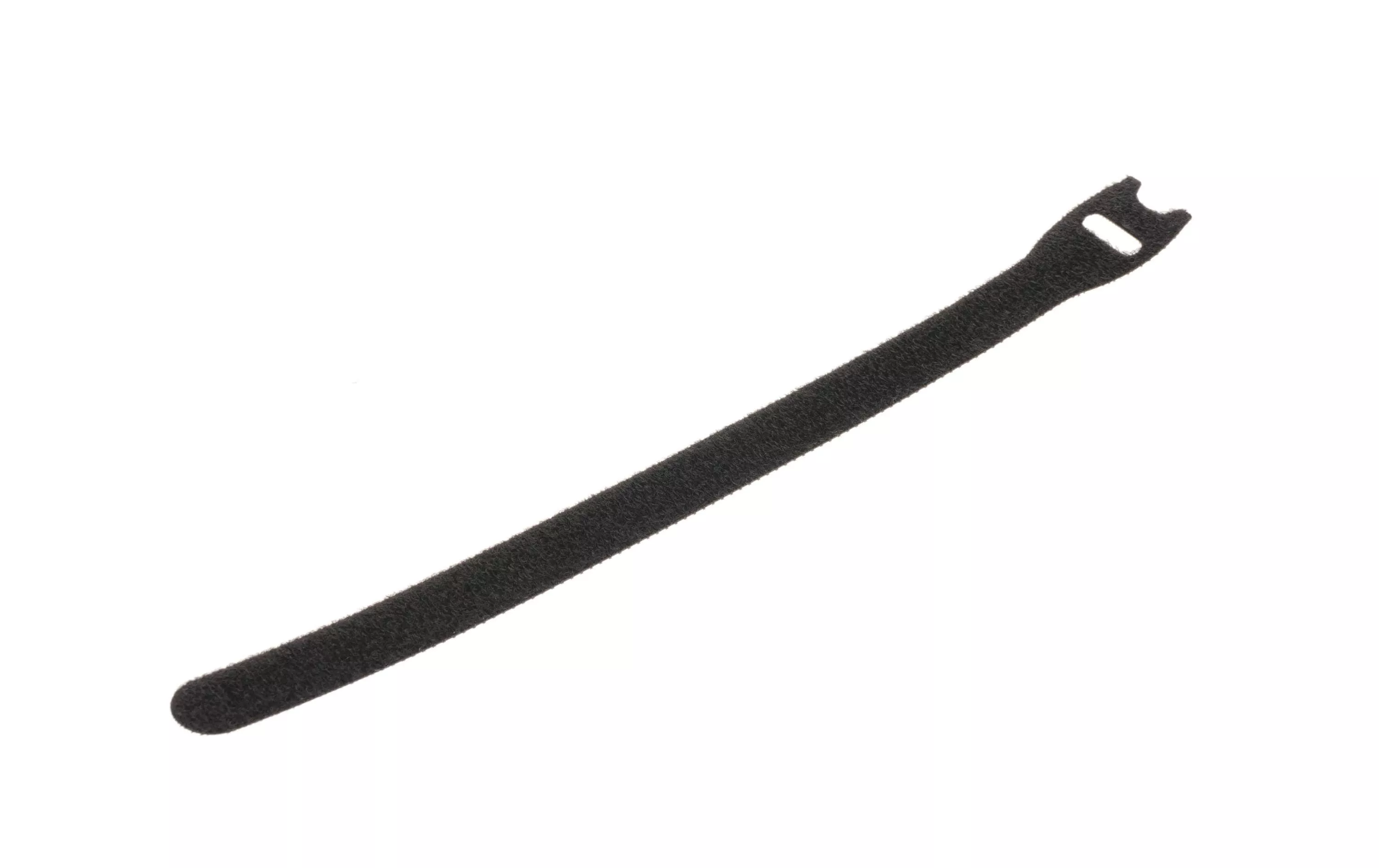 Klettkabelbinder ETK-1-2 13 x 200 mm Schwarz, 10 Stück