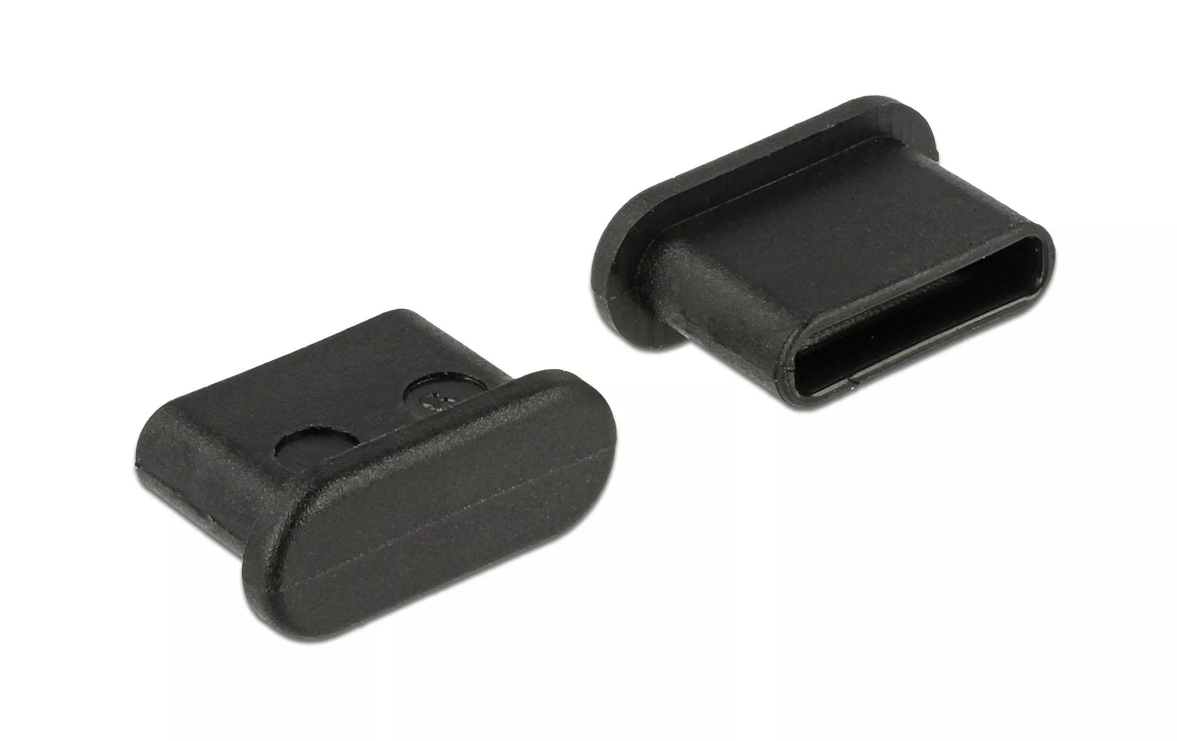 Fiche borgne USB-C 10 pièces Noir