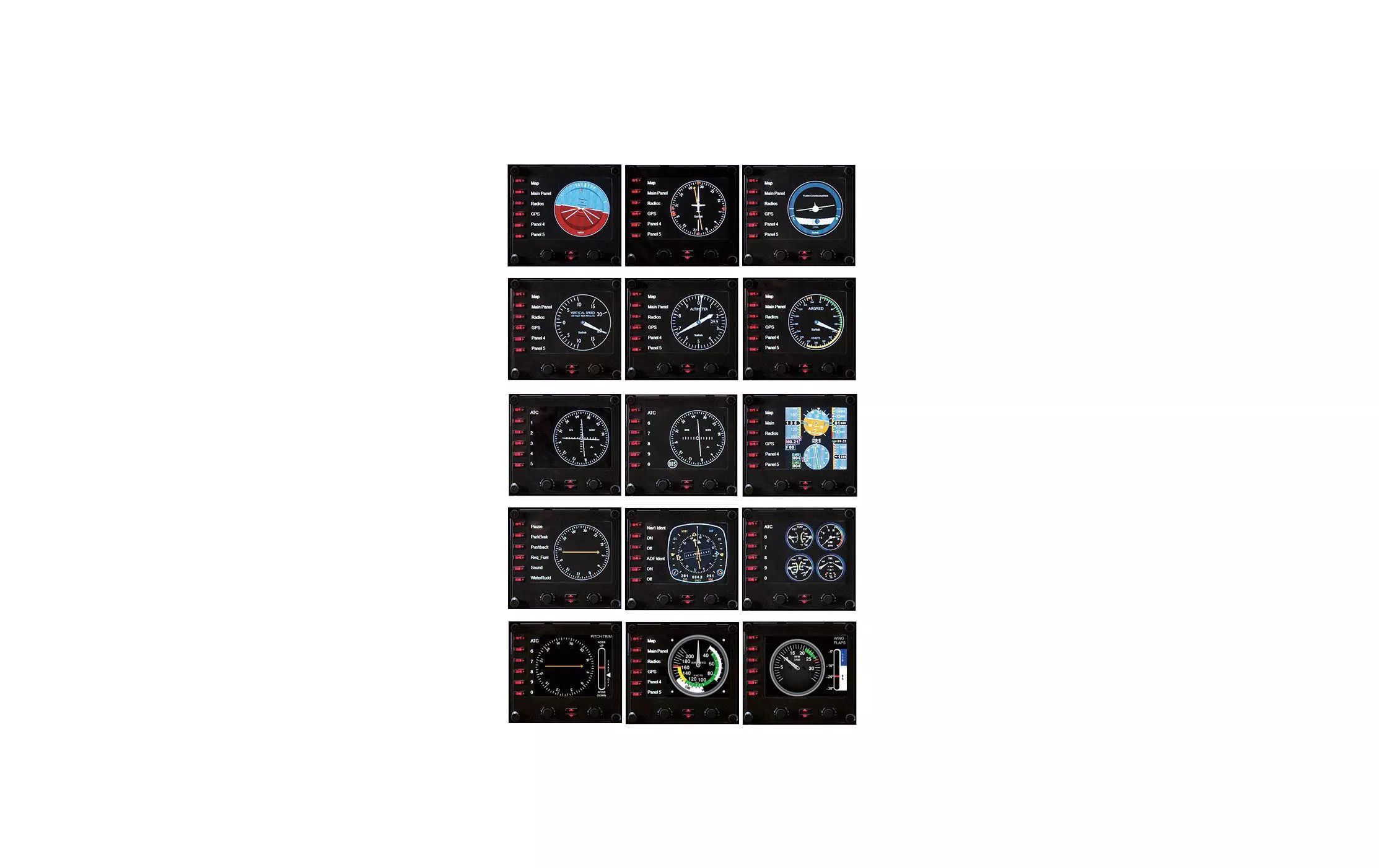 Simulations-Controller G Saitek Instrument Panel