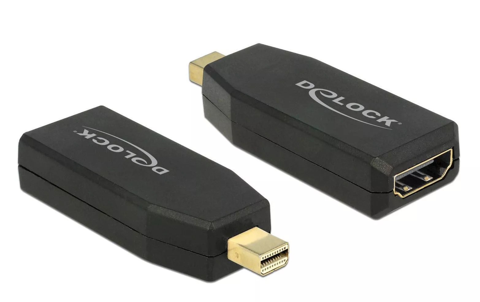 Adapter Mini-Displayport \u2013 HDMI 4K, aktiv, schwarz
