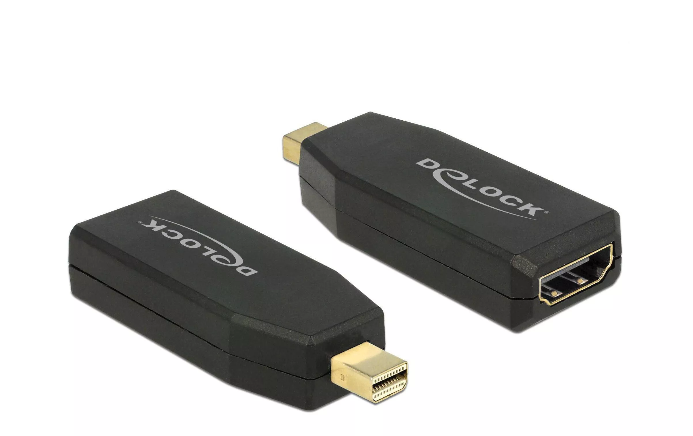 Adapter Mini-Displayport \u2013 HDMI passiv, 4K, schwarz