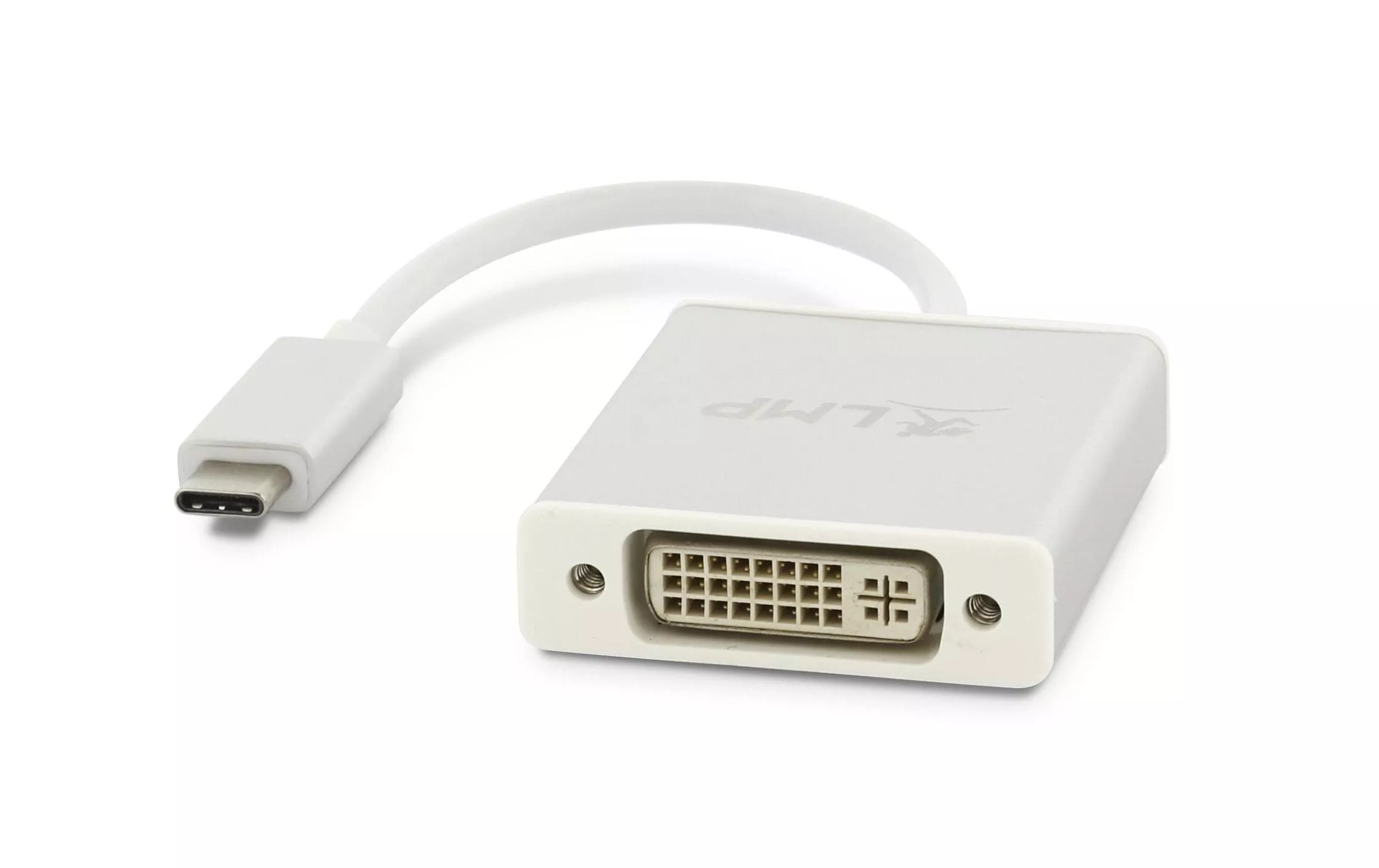 Adaptateur USB-C - DVI-D argentés