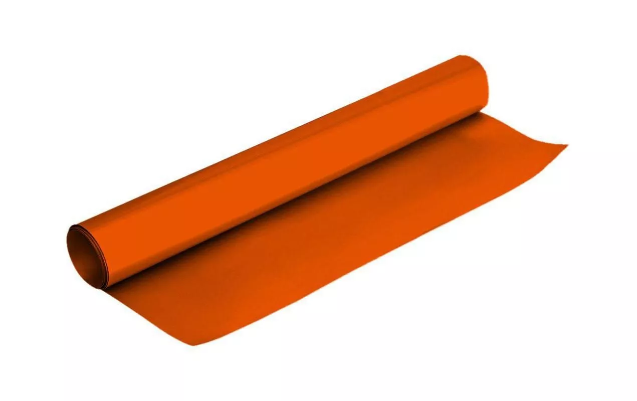 Bügelfolie signal-orange