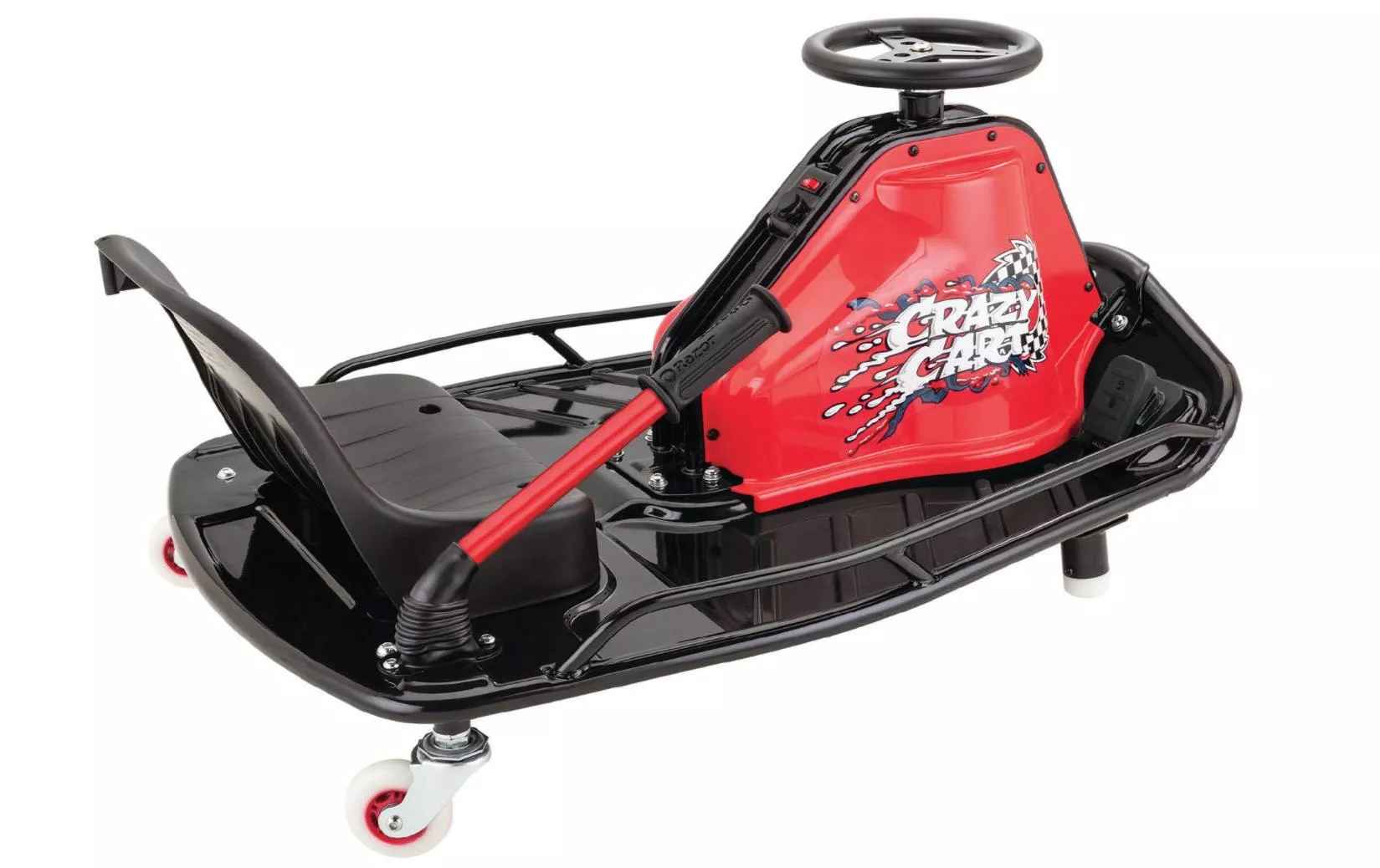 Electric Ride-on Crazy Cart Black
