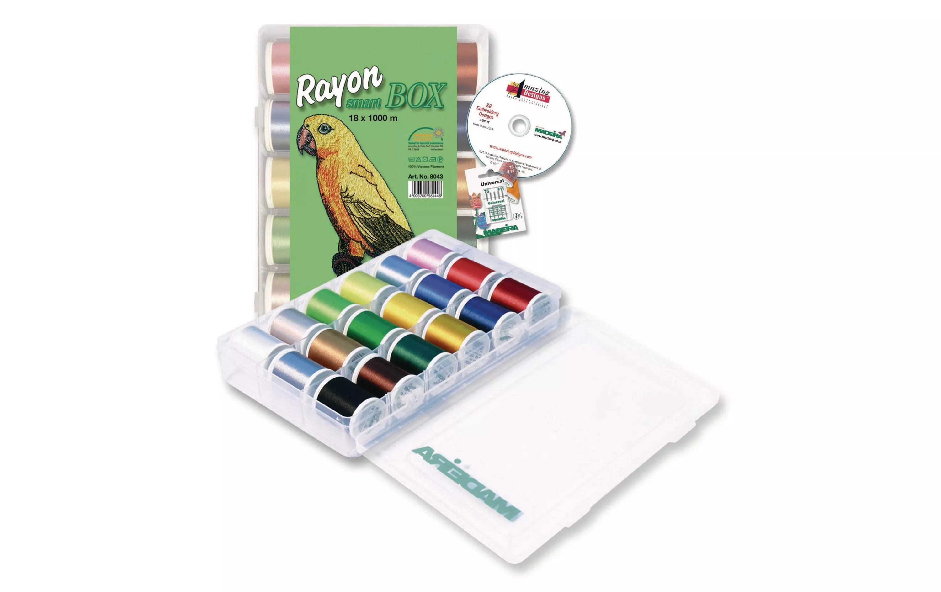 filo da ricamo Rayon 40 Smartbox multicolore
