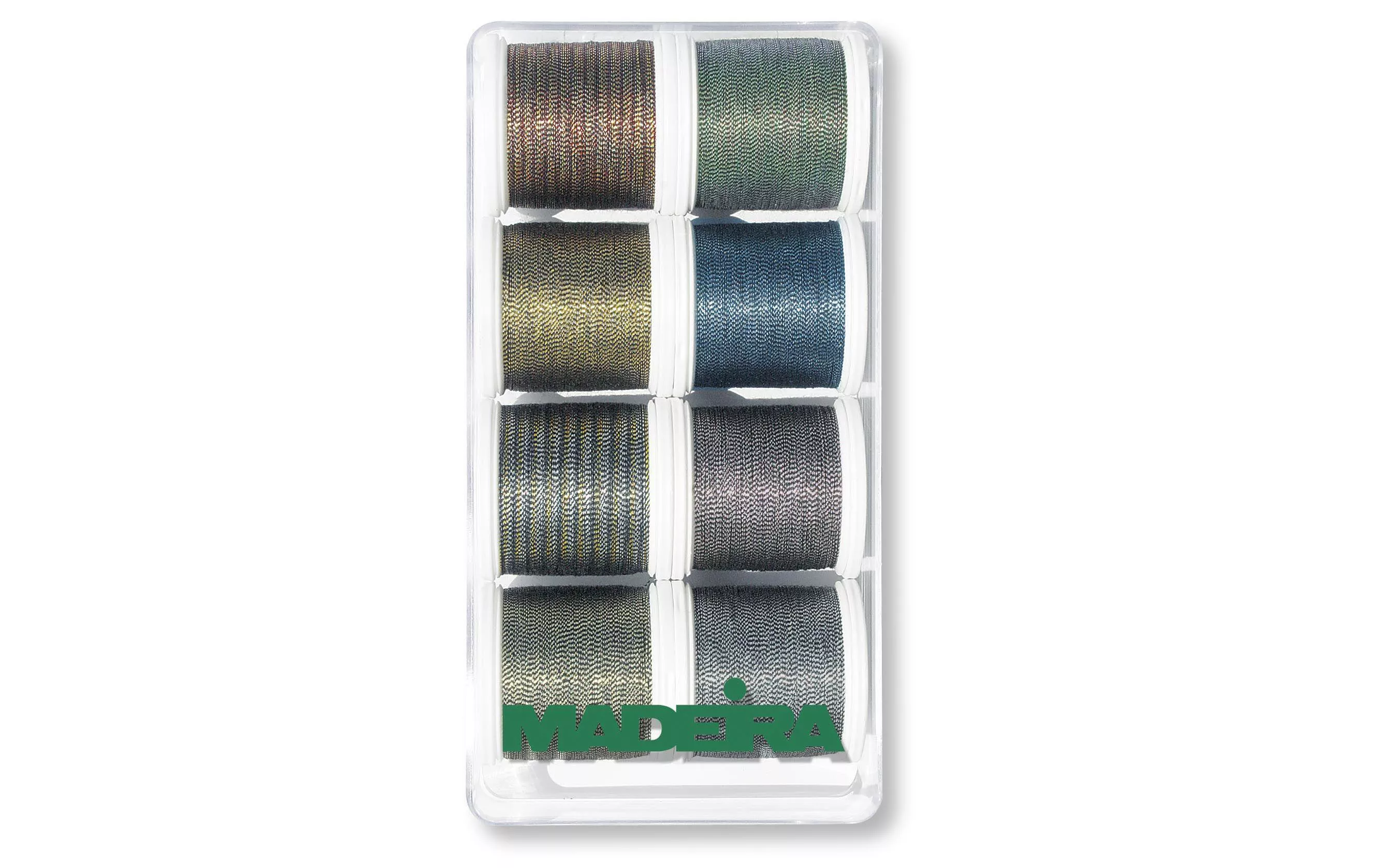 filato per cucire e ricamare Metallic Soft Thread Box multicolore