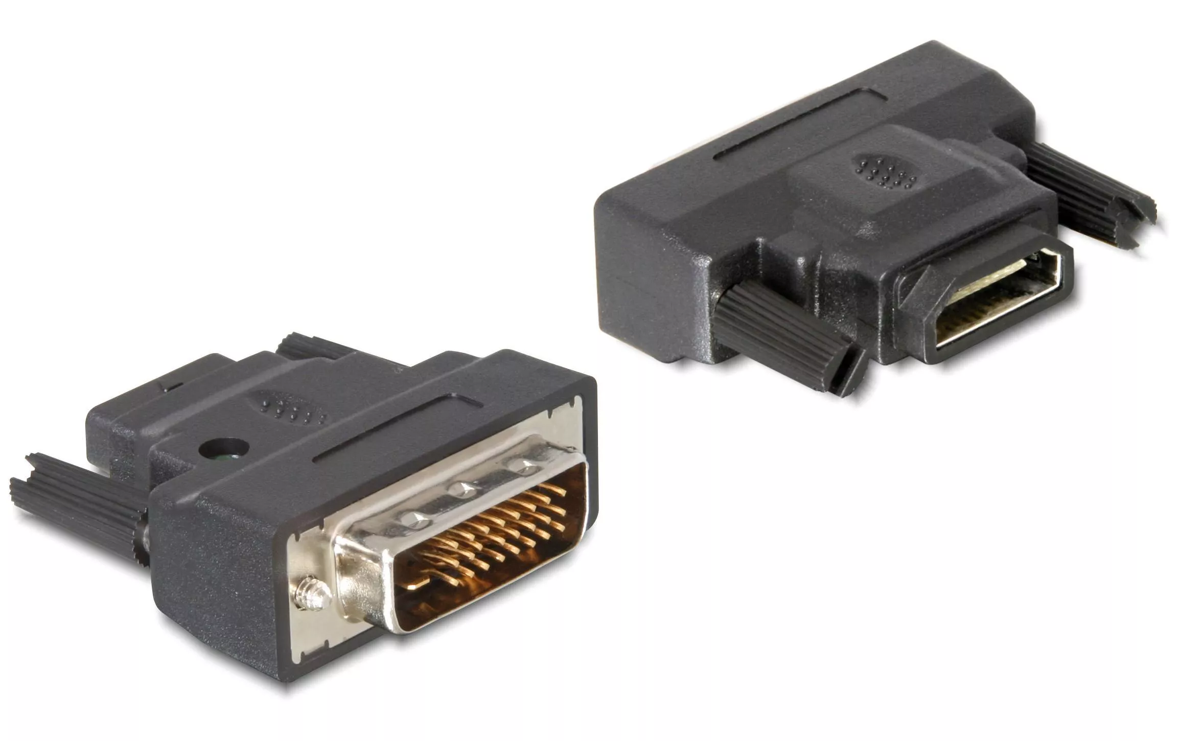 Adattatore DVI-25pin m - HDMI f con LED