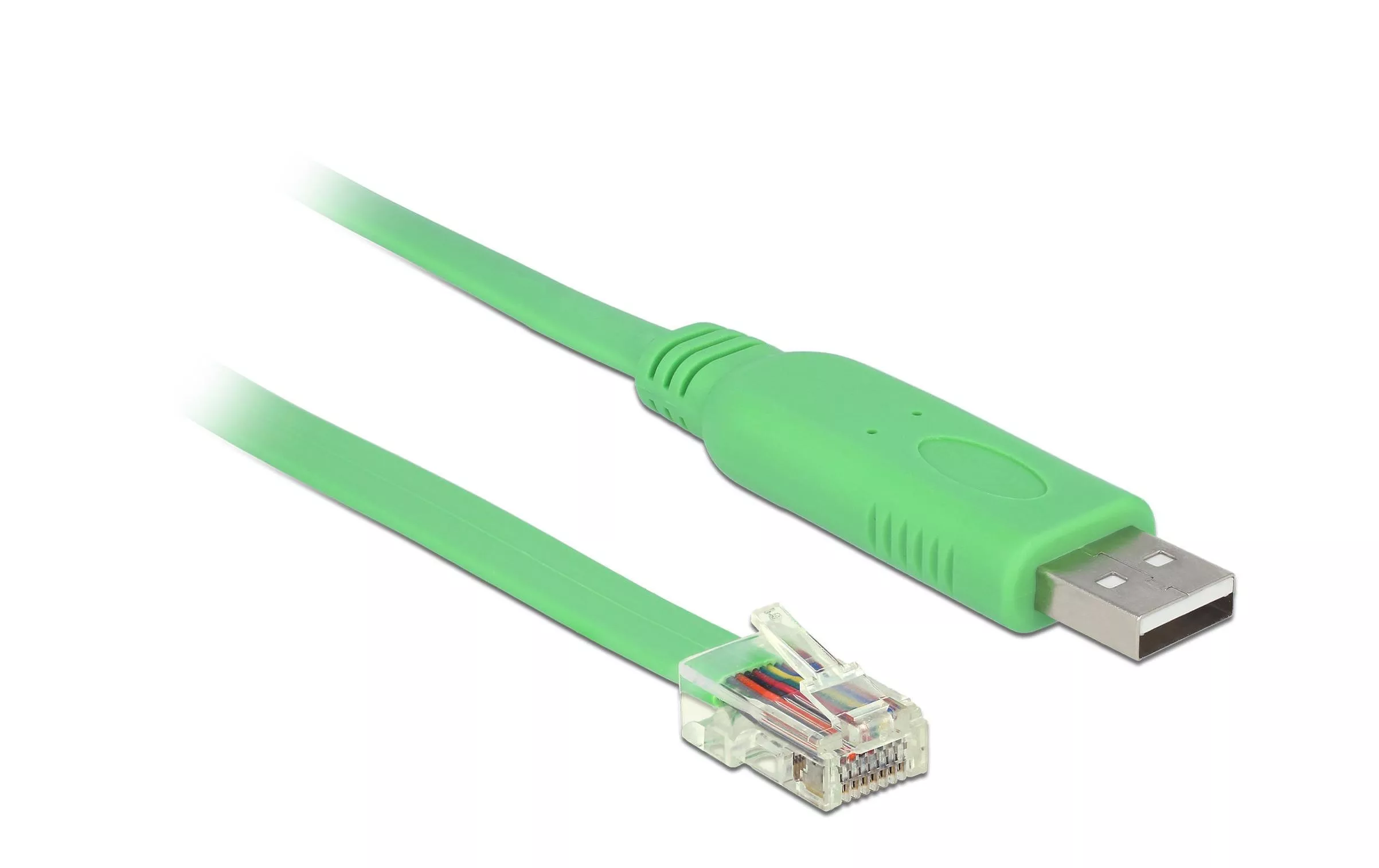 Konsolenkabel USB - RJ-45 , RS232, Cisco kompatibel 1,8m