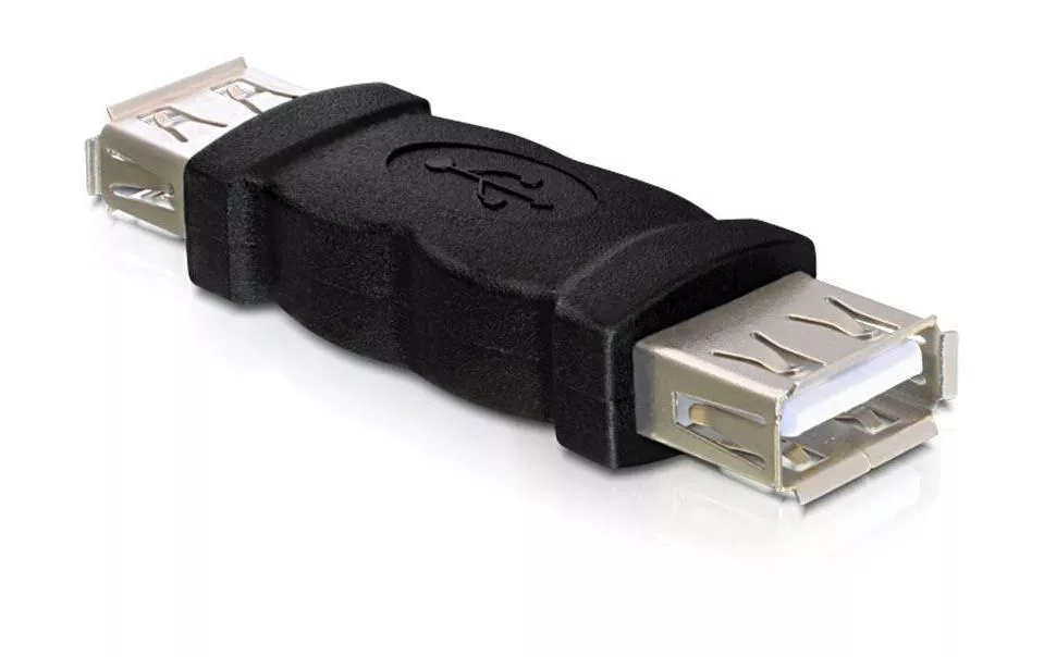Adattatore Delock USB 2.0 USB-A femmina - USB-A femmina