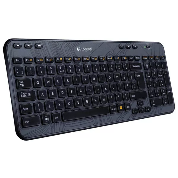 K360 tastiera senza fili nera