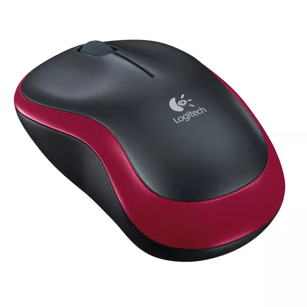 M185 Mouse wireless rosso