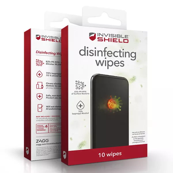 InvisibleShield Disinfecting Wipes