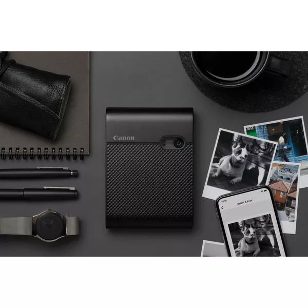 33% sur Imprimante photo portable Canon Selphy Square QX10 Noire -  Imprimante photo - Achat & prix
