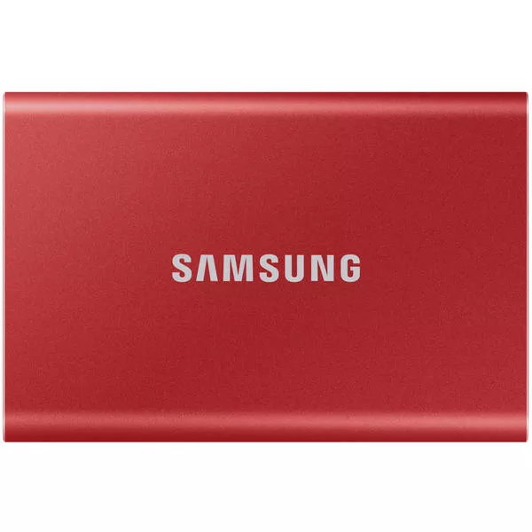 Portable T7 1000 GB rouge - SSD externe - SSD (Solid State Disks)