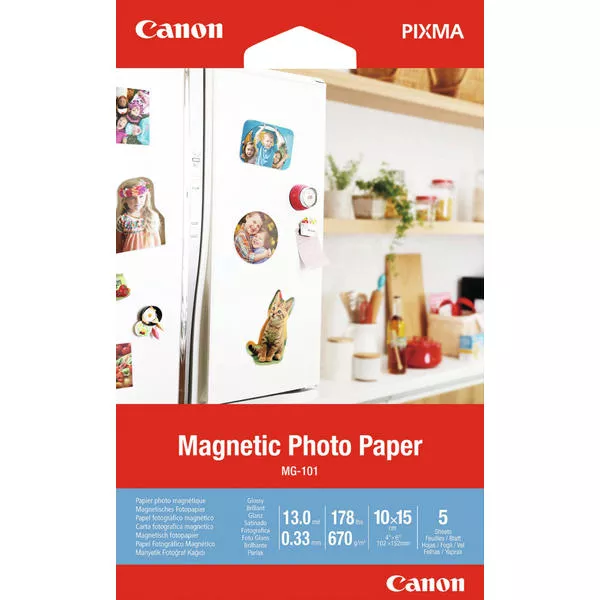 Magnetic Photo Paper 10x15cm MG-101