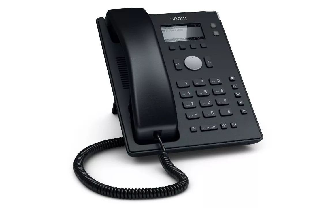Téléphone de bureau D120 Noir