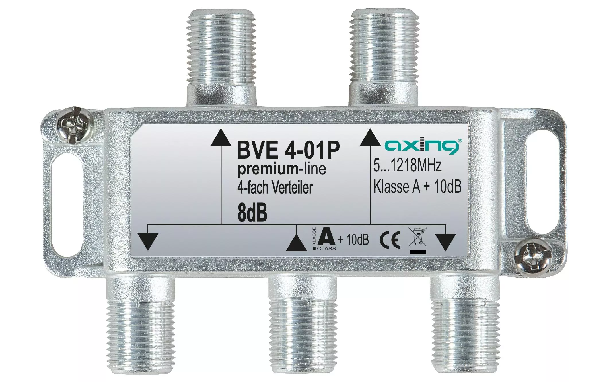 Distributore Axing a 4 vie BVE 4-01P 51218 MHz design 01