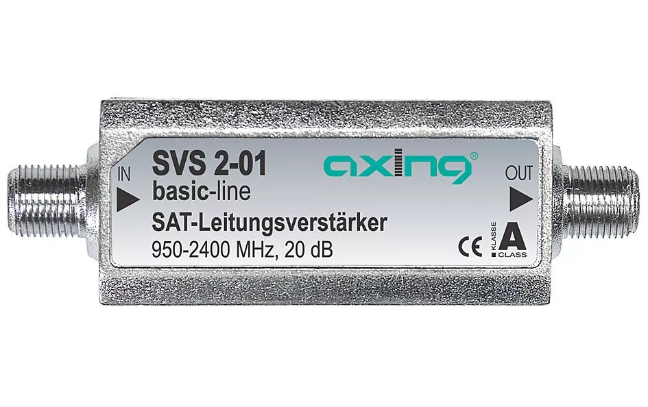 Amplificateur SAT SVS 2-01 9502400 MHz, 20 dB