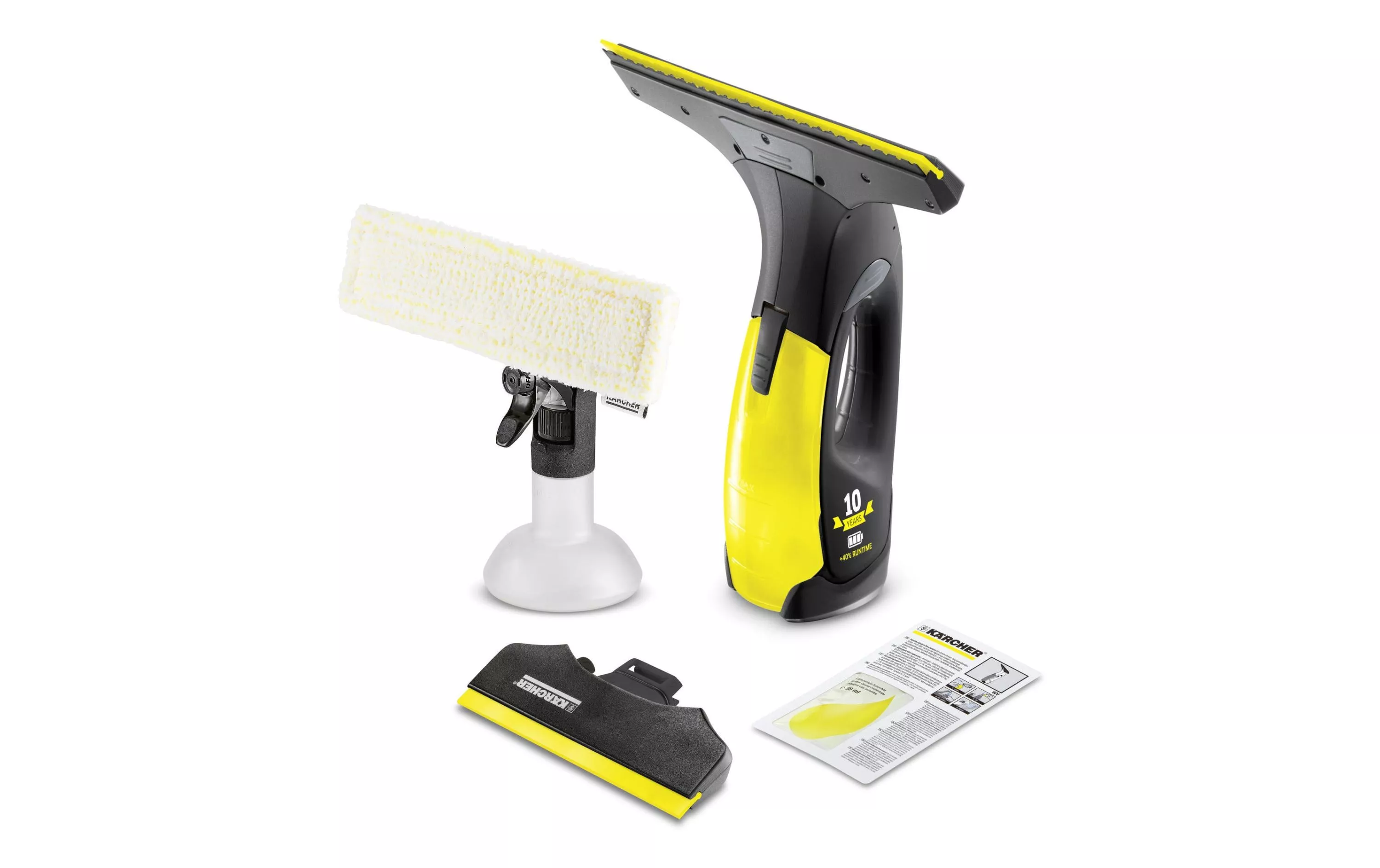 WV 2 Premium Window Vacuum Cleaner giallo/nero