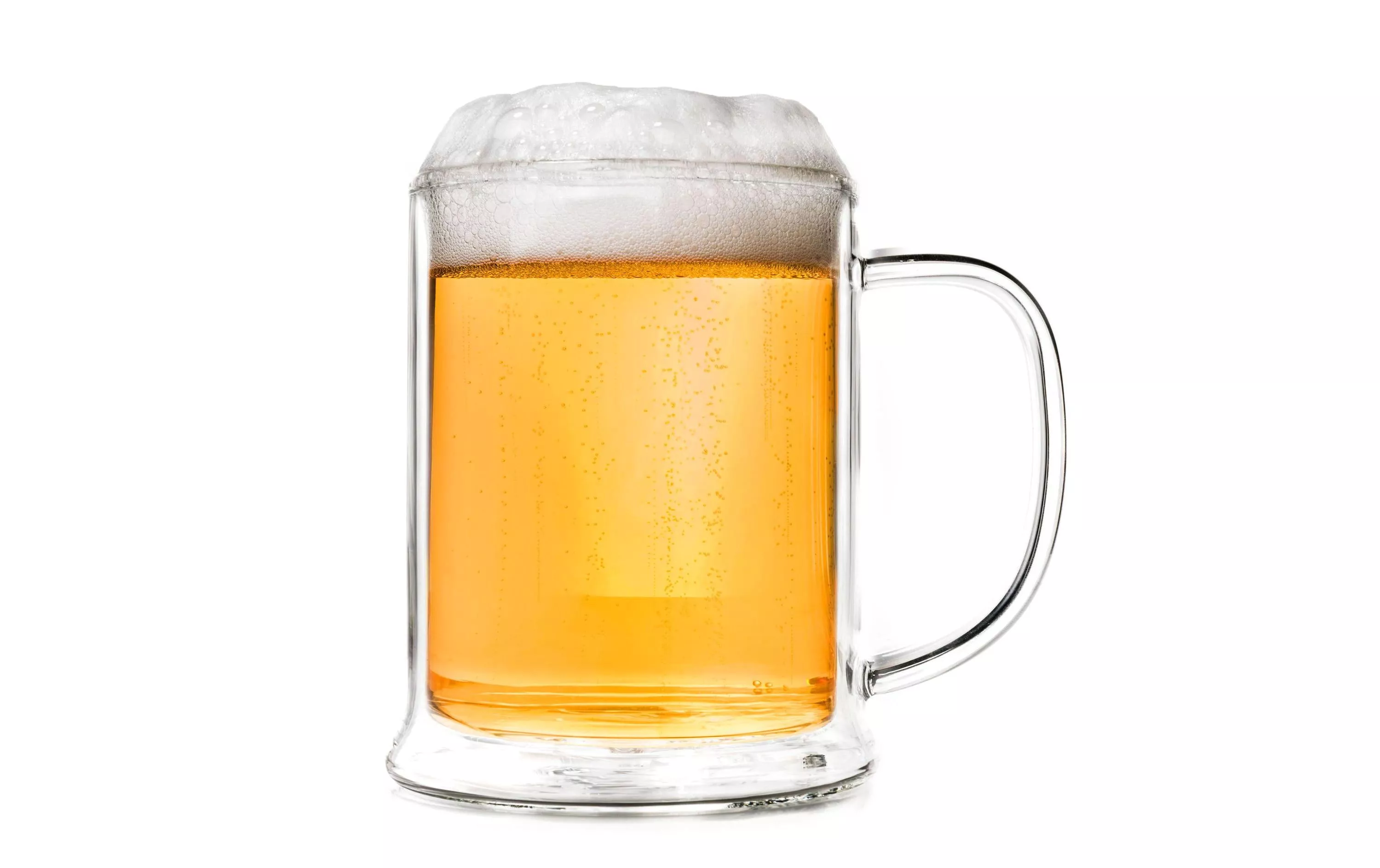 Bicchiere da birra Creano 500 ml, 1 pezzo, trasparente