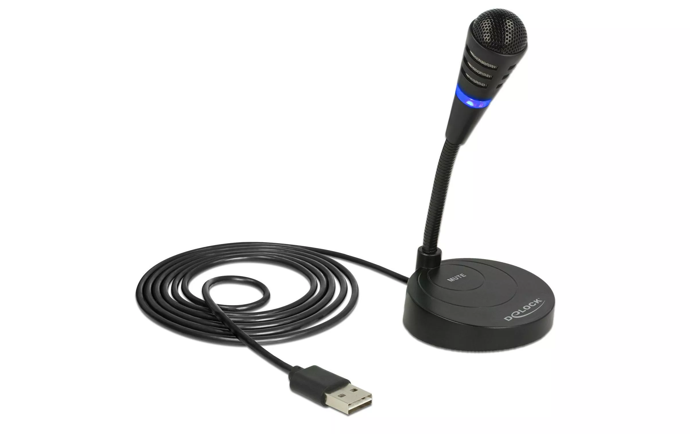 Microfono Delock USB Touch Mute