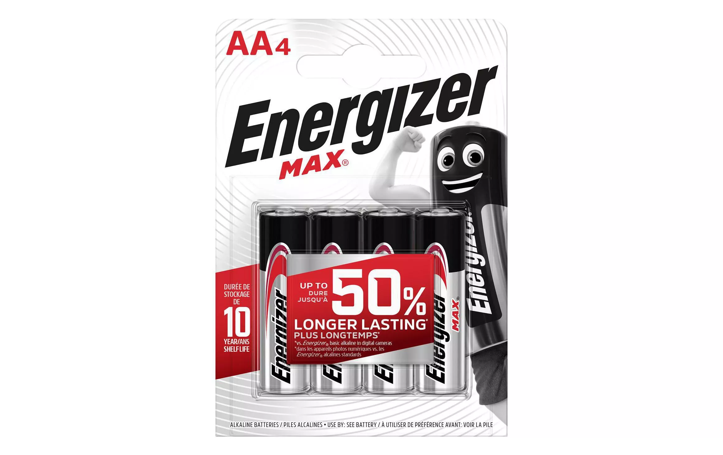 Batteria Energizer Max Mignon AA 4 pezzi