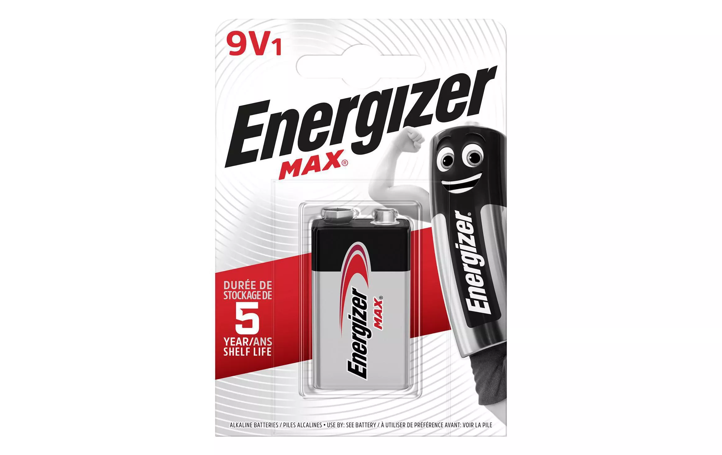 Batteria Energizer MAX 9V / 6LR61 1 pezzo