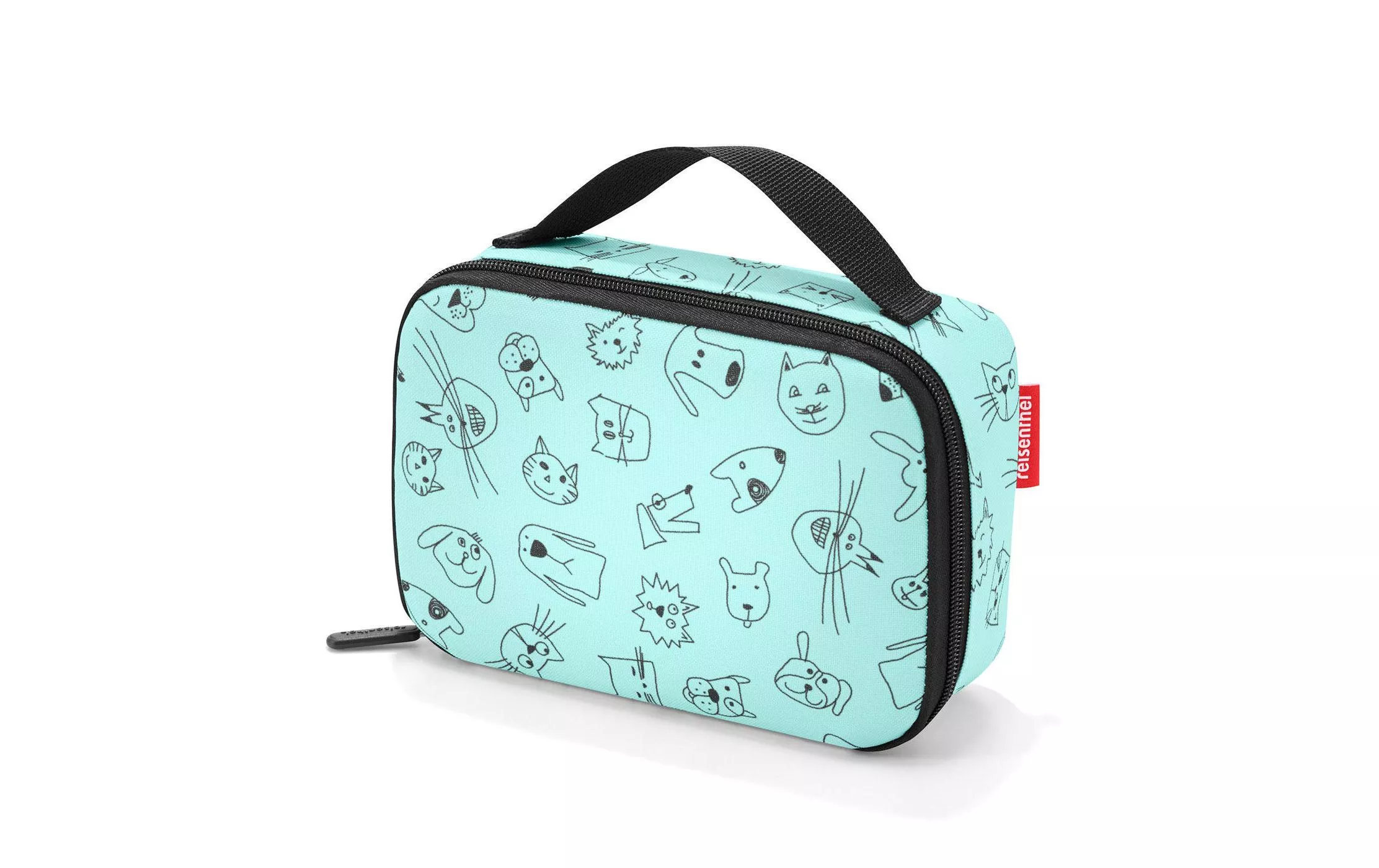 Lunchbox Thermocase Kids Cats and Dogs Mint