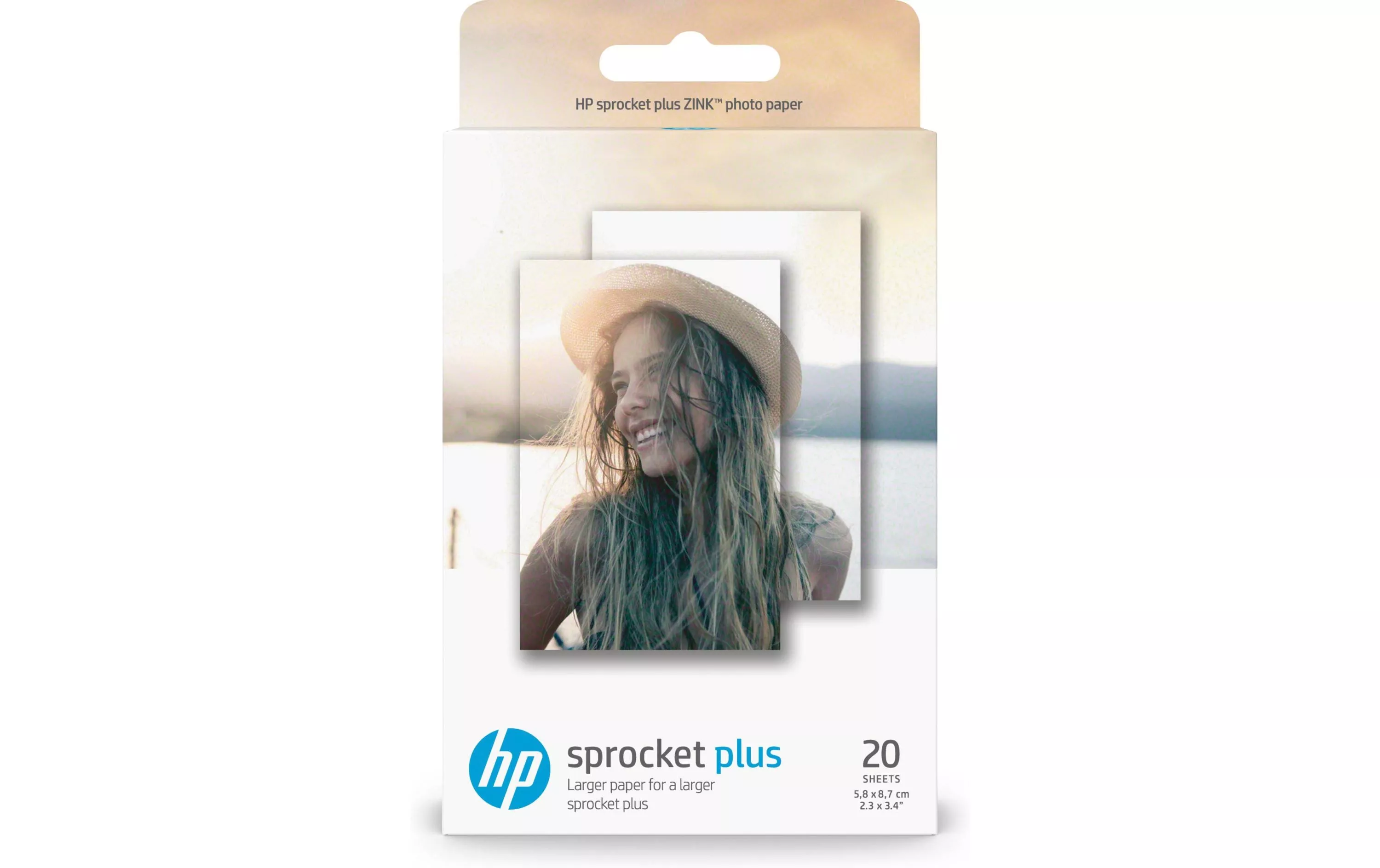 Carta fotografica HP Sprocket Plus 5,8 x 8,7 cm 20 pezzi