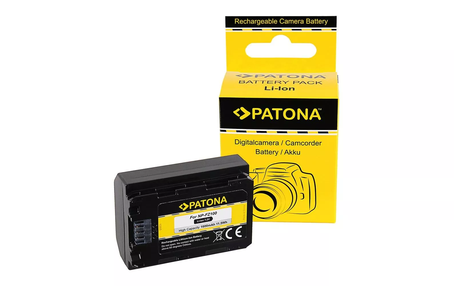 Batteria per macchina fotografica digitale Patona Sony NP-FZ100